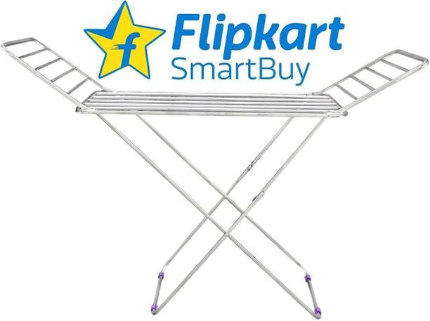Flipkart SmartBuy Aluminium, Plastic, Steel Floor Cloth Dryer Stand 12 Month Manufacturing Warranty Made In India