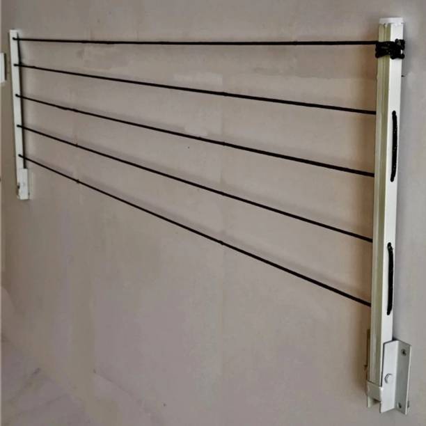 zankarwala Steel Wall Cloth Dryer Stand Cloth Drying Stand for balcony