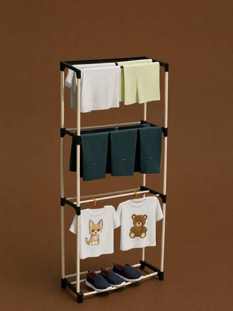 SRMAJI STORE Plastic Ceiling Cloth Dryer Stand Cloth Drying Stand Clothes Dryer Rack for Home Balcony Terrace Room Laundry