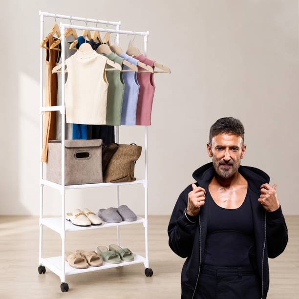 ADA Aluminium Floor Cloth Dryer Stand Premium Aluminium Floor Cloth Dryer Stand Premium Heavy Duty Metal Garment Rack
