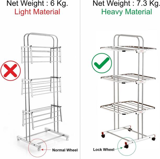 RUBBY Steel Floor Cloth Dryer Stand 1014