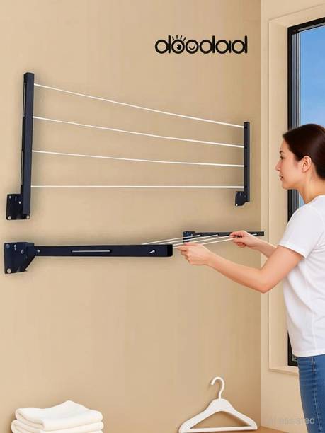 doodad Steel Wall Cloth Dryer Stand CDS-MSWM4T