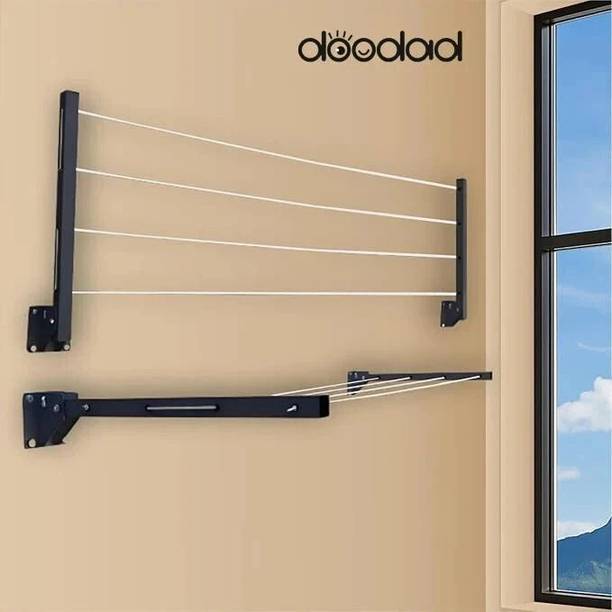 doodad Steel Wall Cloth Dryer Stand CDS-MSWM4T