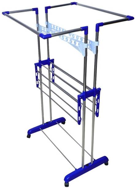 Jeroal Steel Floor Cloth Dryer Stand Cloth Dryind Stand...