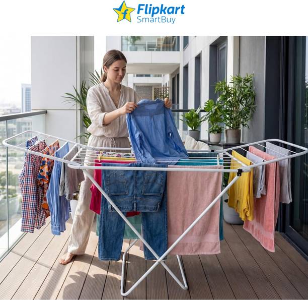 Flipkart SmartBuy Steel Floor Cloth Dryer Stand Cloth Stand-2345