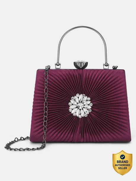 Party Maroon  Clutch