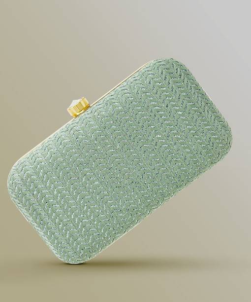 Party Green  Clutch