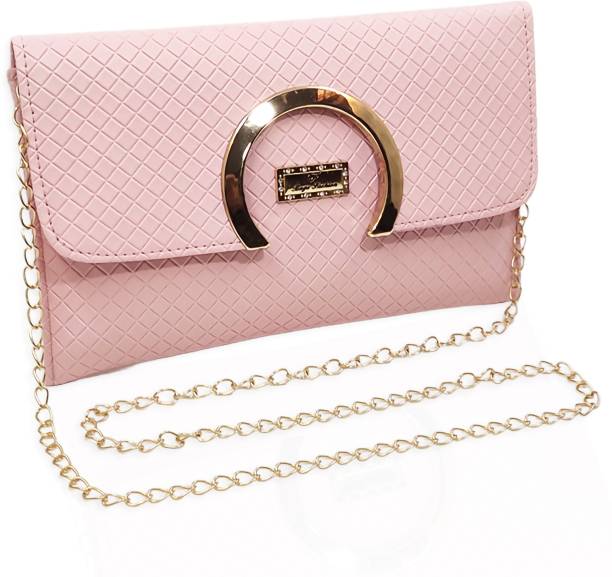 Party Pink  Clutch Price in India