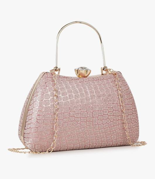 Party, Casual, Formal Pink  Clutch