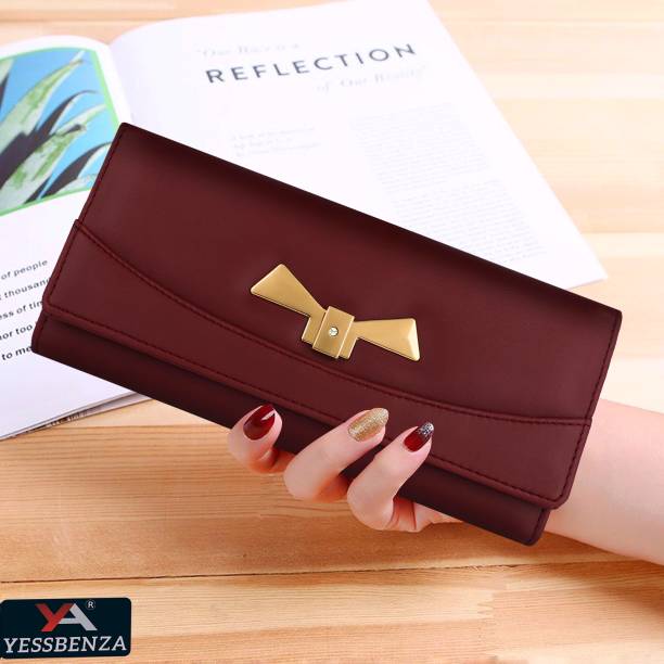 Casual, Party, Formal, Sports Maroon  Clutch  - Regular Size Price in India