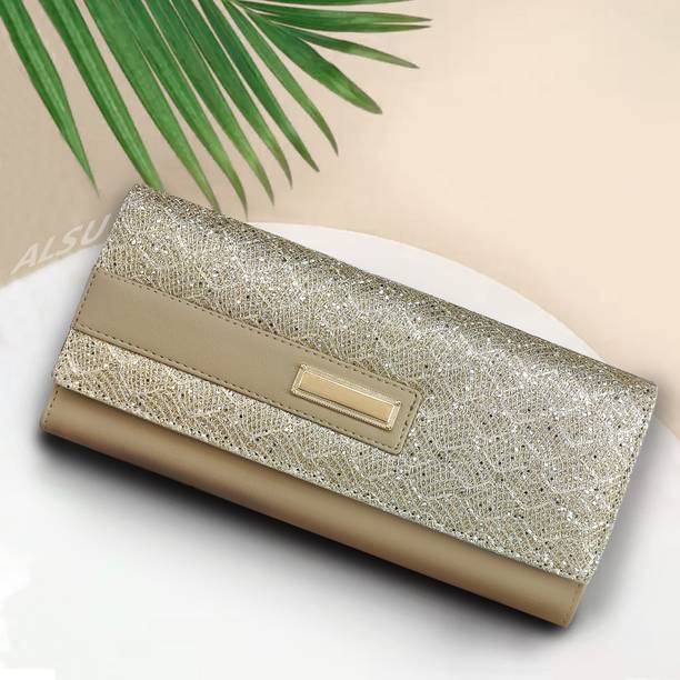 Casual Beige  Clutch  - Regular Size