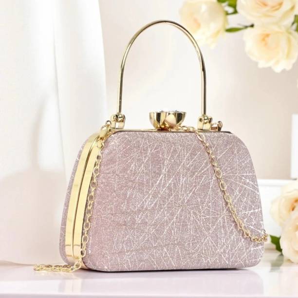 Party, Casual Pink  Clutch