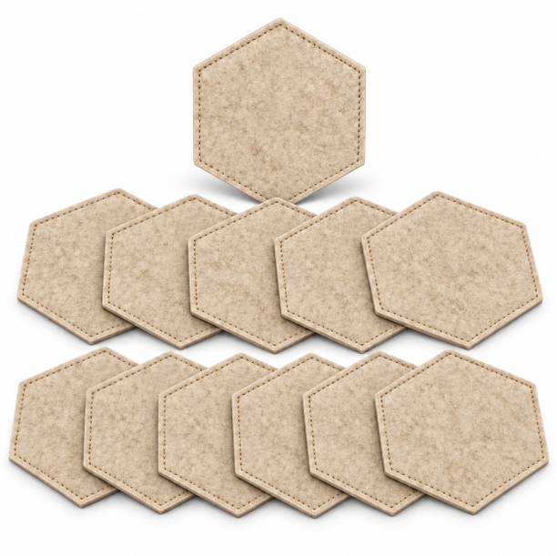 indigrow hortitech Hexagon Reversible ABS Coaster Set