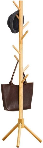 GRACIOUS MART Solid Wood Coat Stand