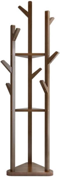 MT BROTHERS Wooden Coat Rack Durable Clothes Rack Suitable for All Clothes | Hanger Tree Solid Wood Coat Stand