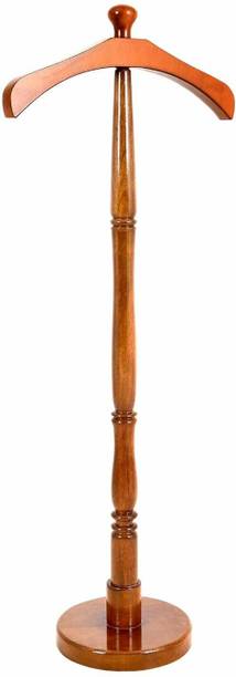 LOCOMOTO Locomoto Wooden Coat rack for Office & Home Uses Solid Wood Coat Stand