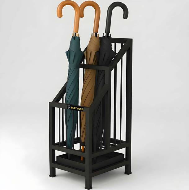 basic build Durable & Stylish Storage Solution for Homes, Offices & Gardens Metal Umbrella Stand