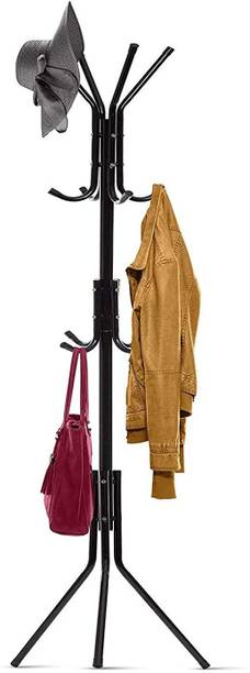 Inditradition Coat Rack Hanger Stand for Suit, Blazer, Jacket, Gown, Handbags, Umbrella Metal Coat Stand