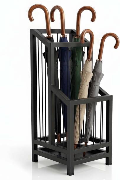 U J STAR Umbrella Stand for Home & Office | Multipurpose Metal Umbrella Holder Rack Metal Umbrella Stand