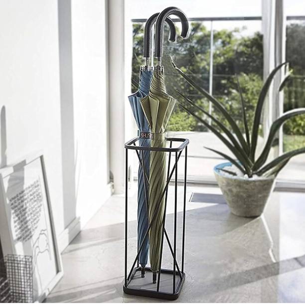 ICON CREATION Umbrella Carrying Stand Rack for Walking Sticks, Indoor Holder Living Room Metal Umbrella Stand