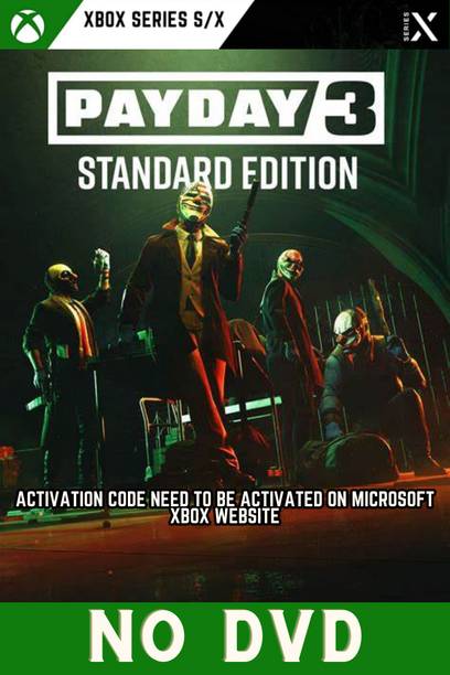 PAYDAY 3-Instant Mail Delivery (ONLY ACTIVATION CODE, NO CD/DVD)