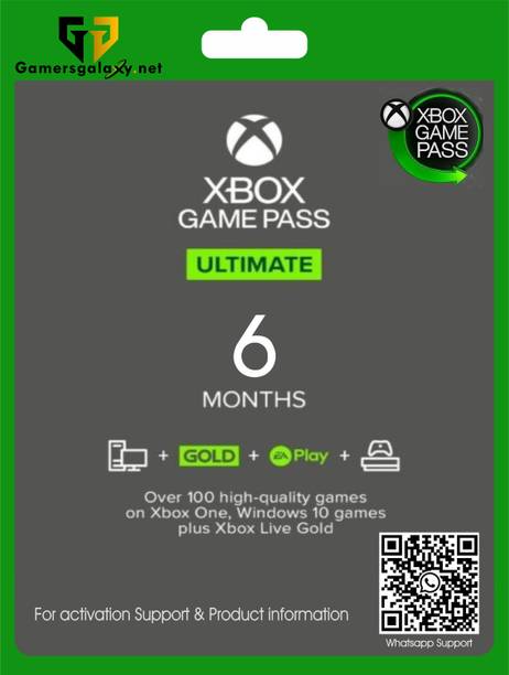 Xbox Game Pass Ultimate: 06 Month – Xbox Series X|S – Xbox One with Game and In Game Credit
