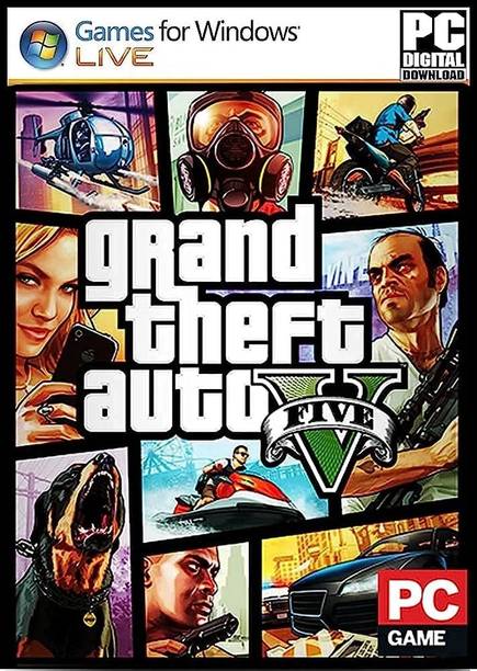 Grand Theft Auto V (No CD/DVD) पूरा गेम के साथ