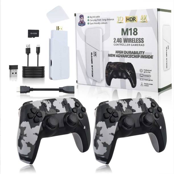 M18 Latest Video Game - 4K ULTRA HD Gaming Controller with Game Stick 25th Anniversary Edition