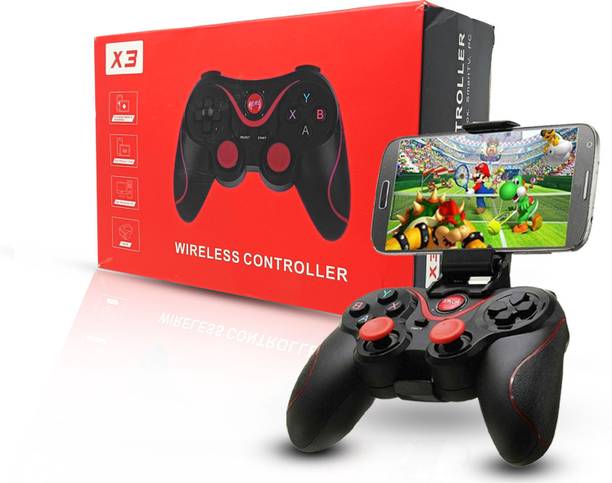 FANSEEKART X3 Mobile wireless Bluetooth Game controller for android and pc_FSN9 Black Edition with Expansion Pack Only