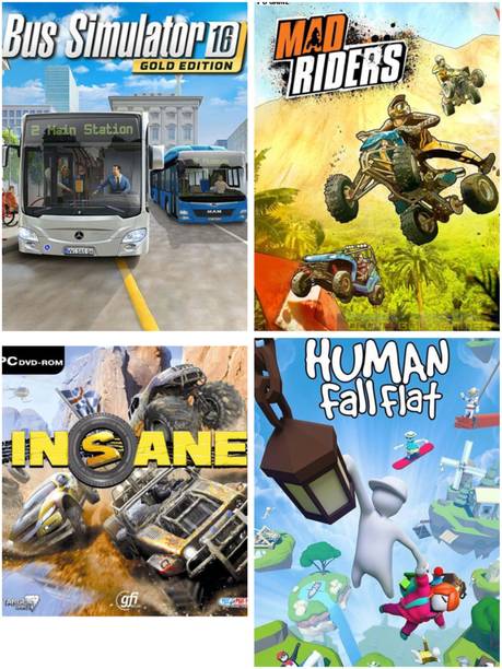 HUMAN FALL FLAT 4n1 Combo PC GAMES (Offline Only) Full Game Complete Edition