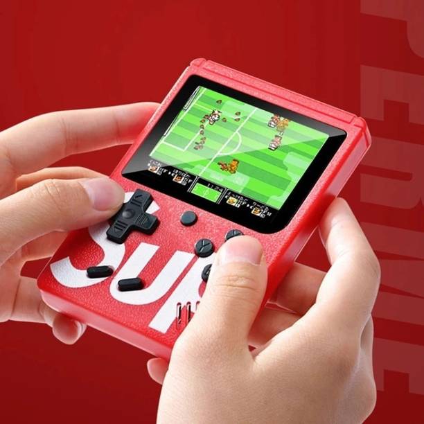 SUP GAME 400 in1 Retro Handheld Game Box Video Game with TV output Mario (Red) World Tour Edition