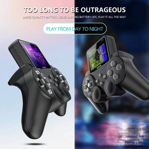 Limitless Fun with Clubbics S10 Handheld Game Console Box -520 Games Included Black Edition
