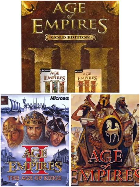 Age of Empires 3n1 Combo PC GAMES (offline only) Full Complete Game Complete Edition