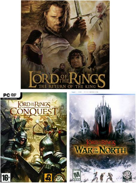 lord of the rings 3 in 1 Combo PC GAMES (Offline Only) Full Game Complete Edition