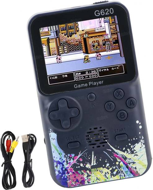 Handheld 400 in 1 Sup Game Box Video Game with USB Portable for Kids Boys & Girl Black Edition