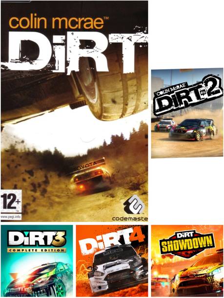 Dirt colin mcrae Combo PC GAMES (offline only) Full Game Complete Game Complete Edition