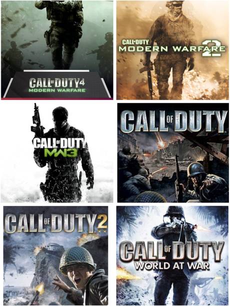 Call of Duty MW and wat at war 6in1 Combo(offline only) Full Game Complete Game Complete Edition