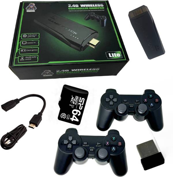 Video Game Player with 20000+ Retro Game HDMI Output Dual Player-4KGame Stick11 5th Anniversary Edition