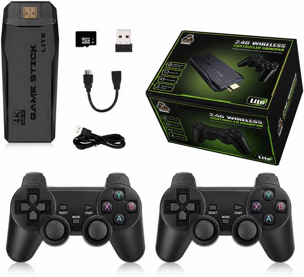M15 Game Stick 2.4Ghz Retro Game With 4K HDMI Output & 2 Wireless Controller Anniversary Edition