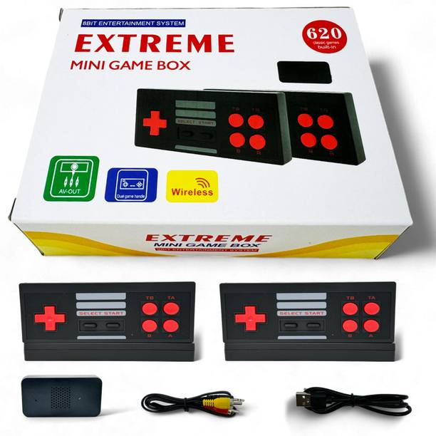 Tv video Extreme Min Game Box with Wireless Controller&620 Built in Classic game Limited Edition