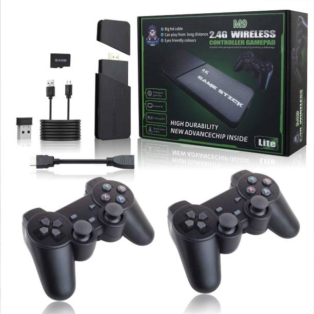 NYNTNIN 4K ULTRA Game Stick 2.4G Wireless Classic Video Game Portable Gaming Console Handheld Data Collector