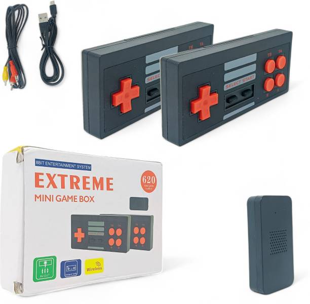 Extreme Mini Game Box NES 620 AV-Out TV Video Game Multi Players Wireless_20 Xbox 360 Edition with Game and Upgrades Pack