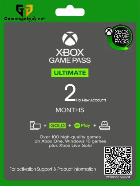 Xbox Game Pass Ultimate - 2 Months ( New Account) with Game Add-On