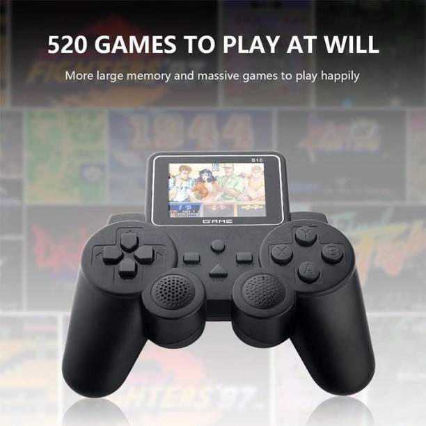 ™S10 Legacy Gamepad 500 in 1 Handheld Video Games for Kids Includes Action Black Edition