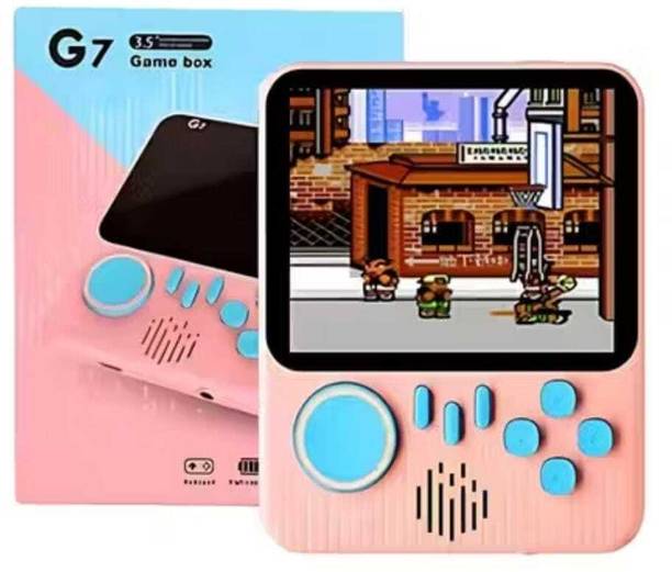 G7 Portable Retro Gaming Console 3.5 Inch Screen with 666 Games Exclusive Edition