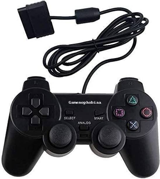 PS2 Wired DualShock 2 Controller with Vibration & Analog Sticks - Black Limited Edition