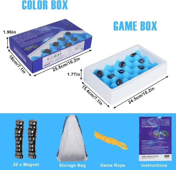 Magnetic Chess Game with Rock-Themed Board Set 5th Anniversary Edition
