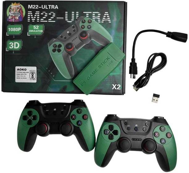 M22 Ultra Game Console with Wireless Controller, 52 Emulators & 30,000+ Games Special Edition