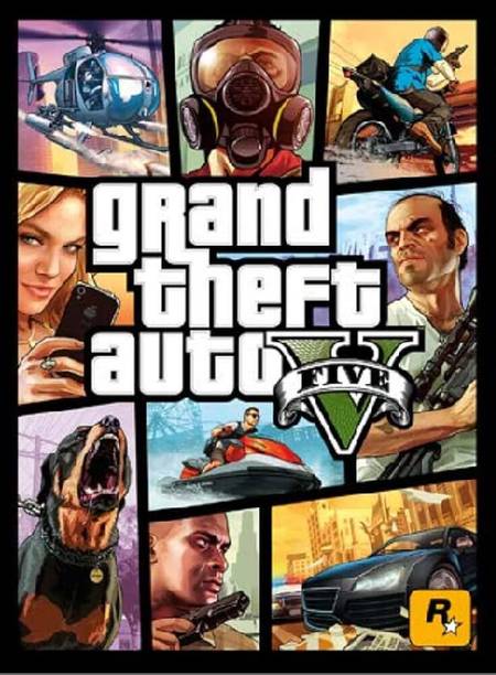 GTA V 2025 PC Digital Download (No-CD-No-DVD)(Code in the Box - for PC) 2014 Edition