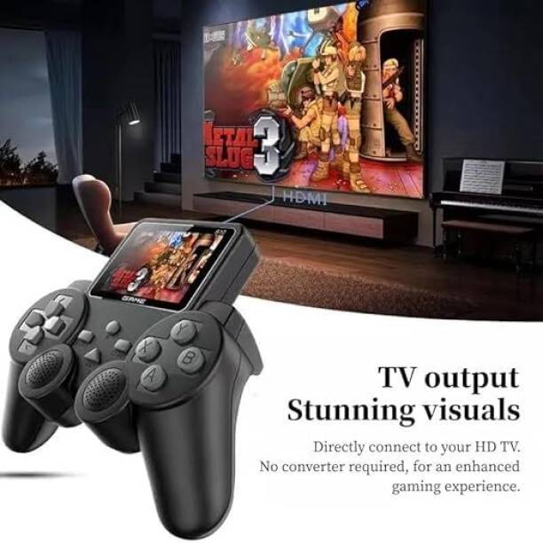 ™S10 Gaming Console Sup 500 in 1 Handheld Video Games for Kids Black Edition